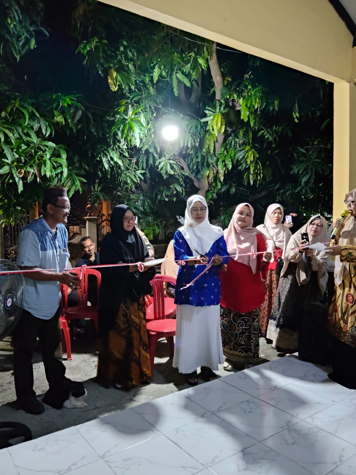 Peresmian Bangunan Posyandu "Alamanda C"